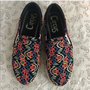 Circus by Sam Edelman Colorful Patterned Slip-Ons